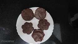 galletas de avena con chocolate