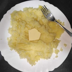 patata con mantequilla