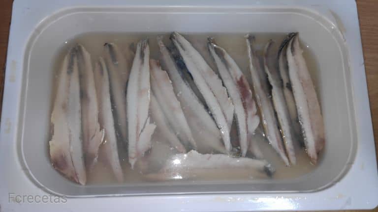 soaked white anchovies