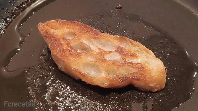 a slice of fried bread
